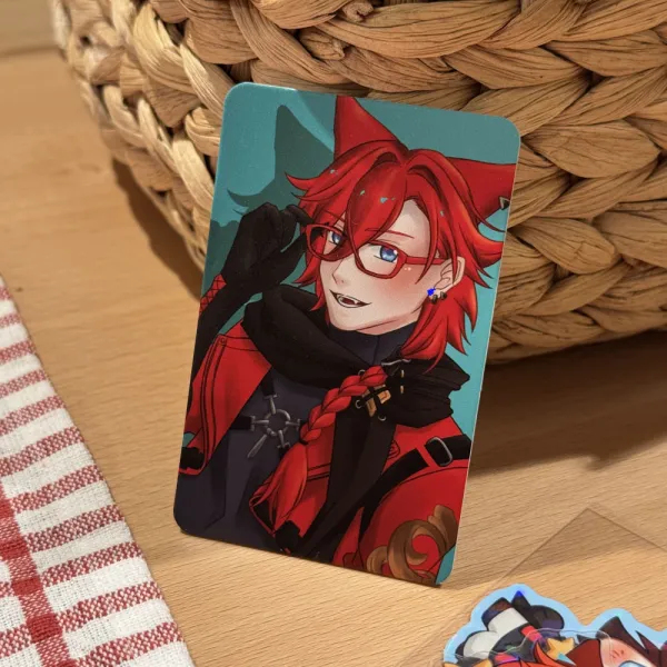 Caspurr Catacini Pearl Paper Photocard