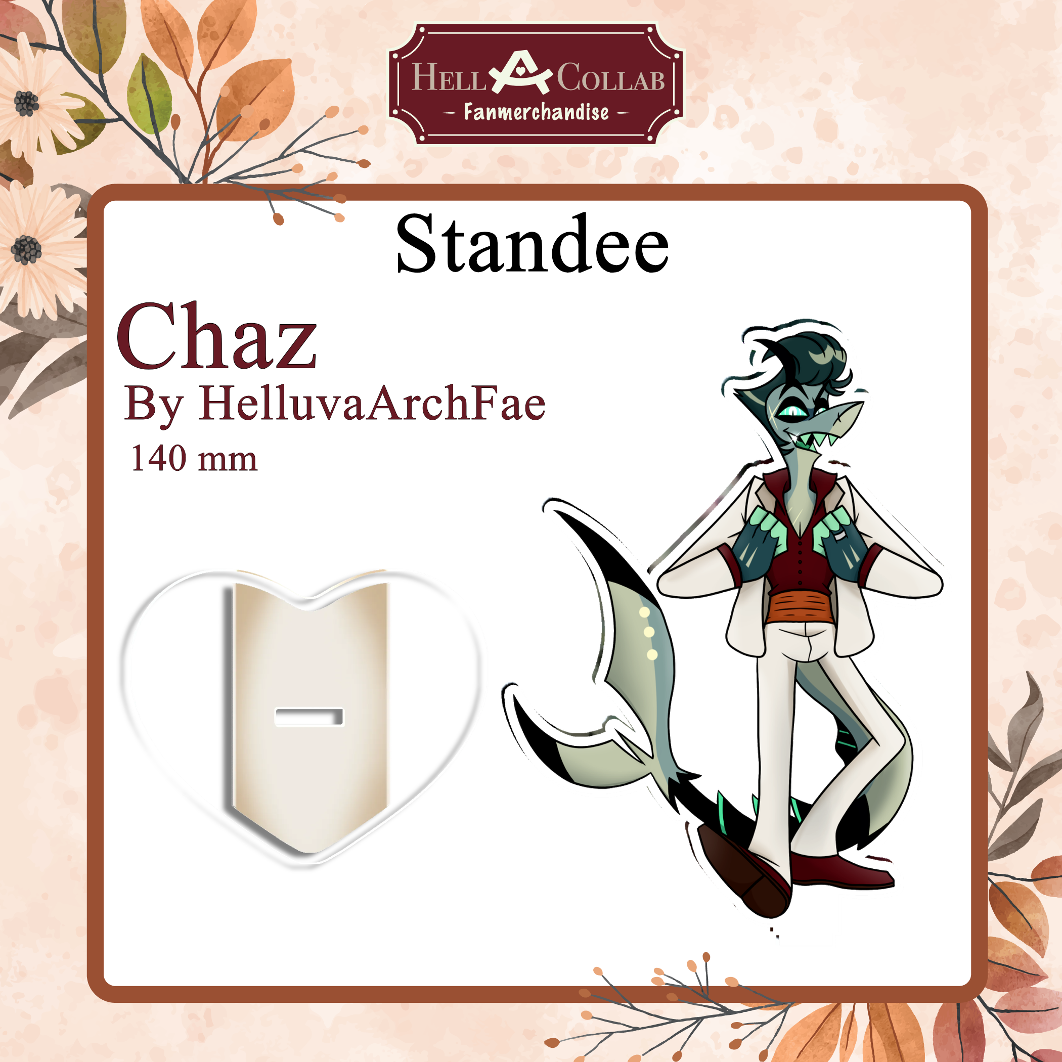 Chaz Standee || Wedding Hell-a-Collab