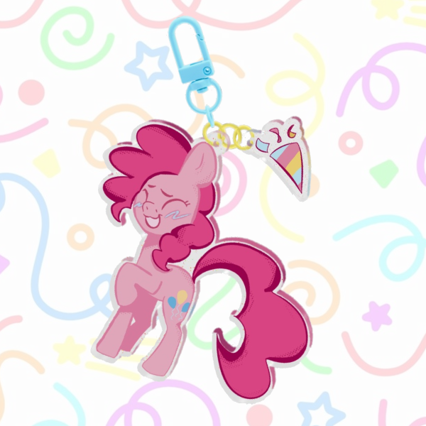 Pinkie Pie 2-Piece Keychain