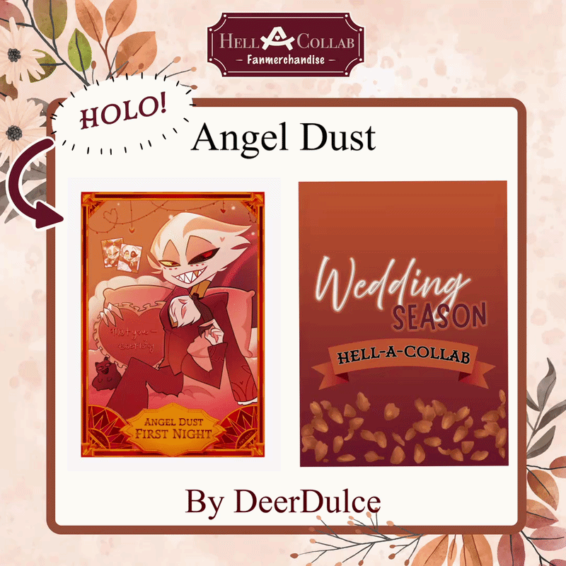 Angel Dust - Card || Wedding Hell-a-Collab