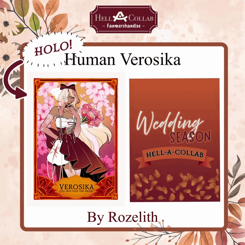 Human Verosika Holographic Photocards HellaCollab 2026
