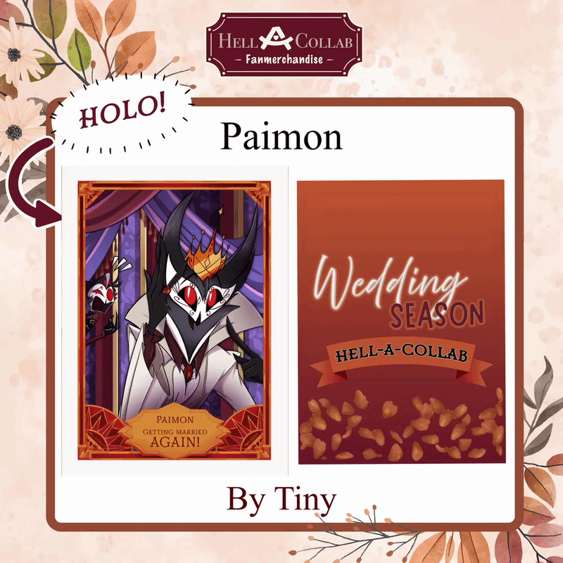 Paimon | Card || Wedding Hell-a-Collab