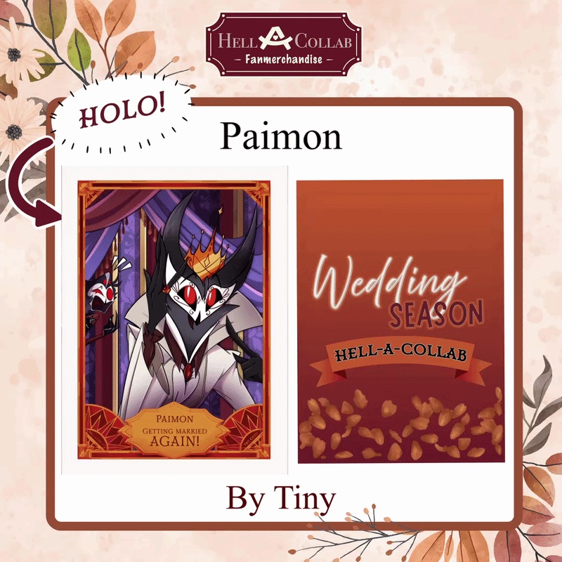 Paimon | Card || Wedding Hell-a-Collab