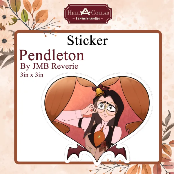 Pendleton HellACollab Wedding Sticker
