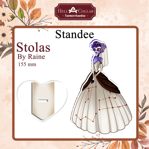[Standee] Hellacollab Wedding Stolas