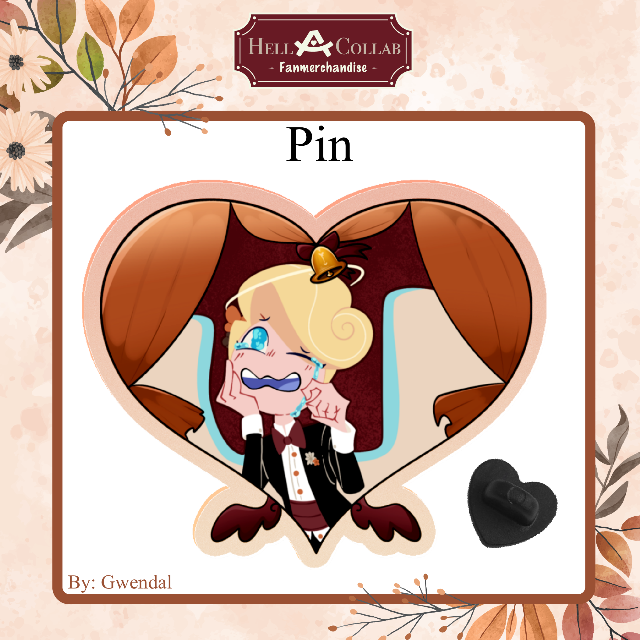 St.Peter - Acrylic Pin - Wedding Hell-a-Collab