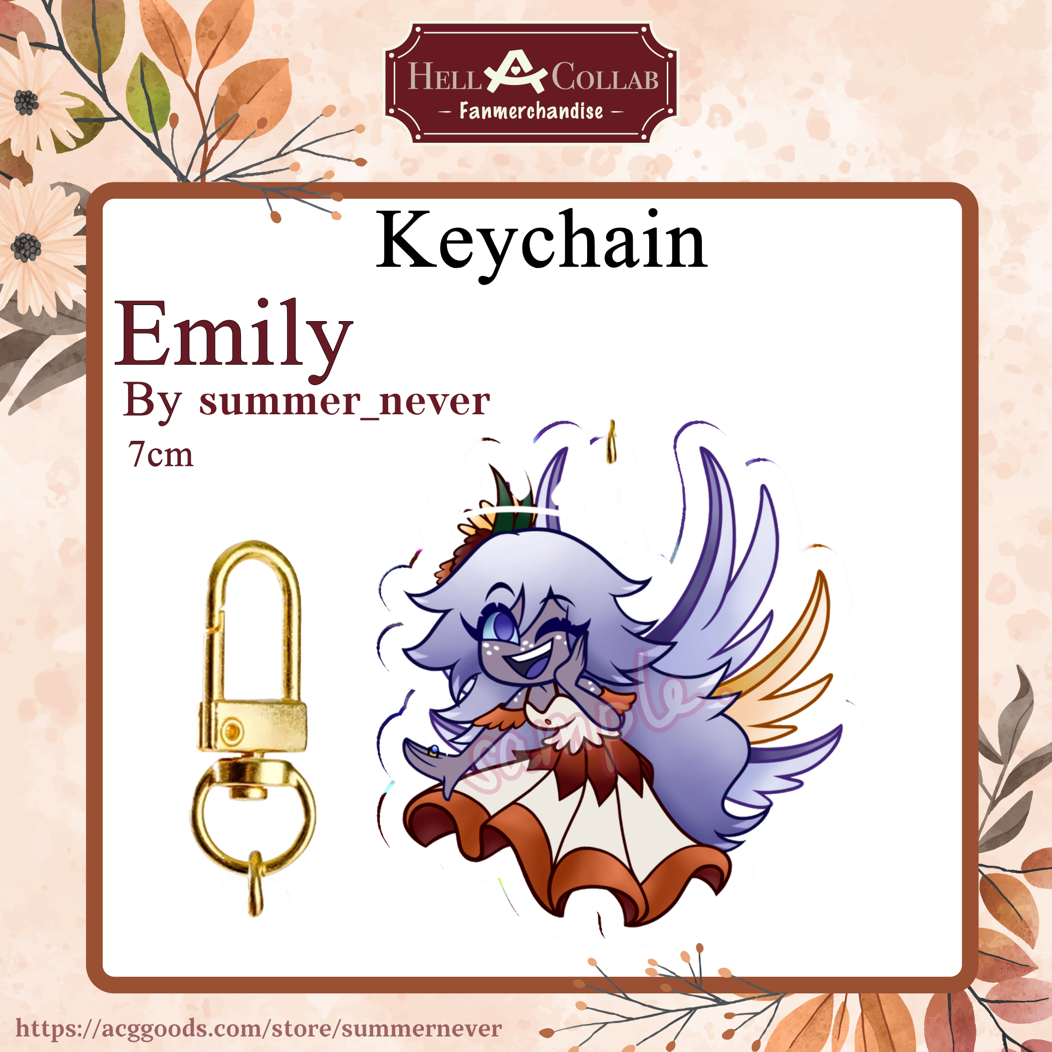 Emily - Keychain || Wedding Hell-a-Collab || Hazbin Hotel