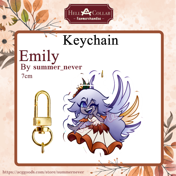 Emily - Keychain || Wedding Hell-a-Collab || Hazbin Hotel