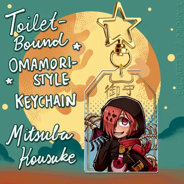 Mitsuba - Omamori style keychain