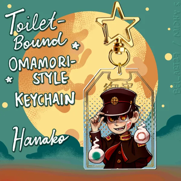 Hanako - Omamori style keychain