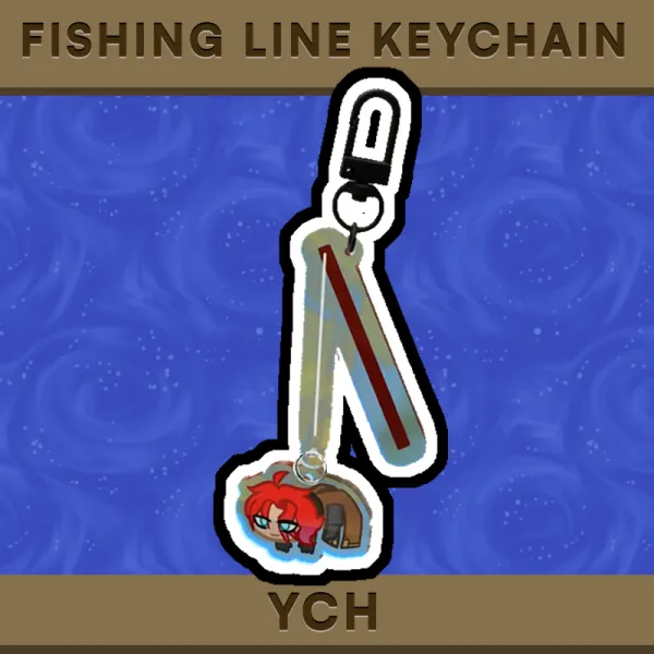YCH - FISHING LINE OC OR CANON CHIBI