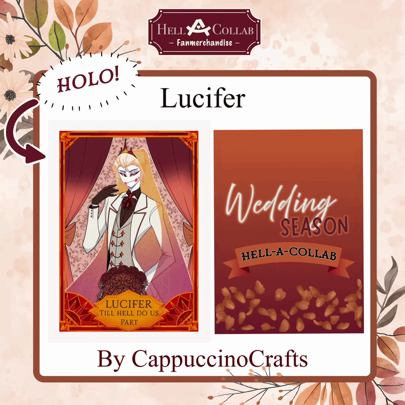 Wedding Lucifer || Fan Card || Hellaverse Wedding Collab