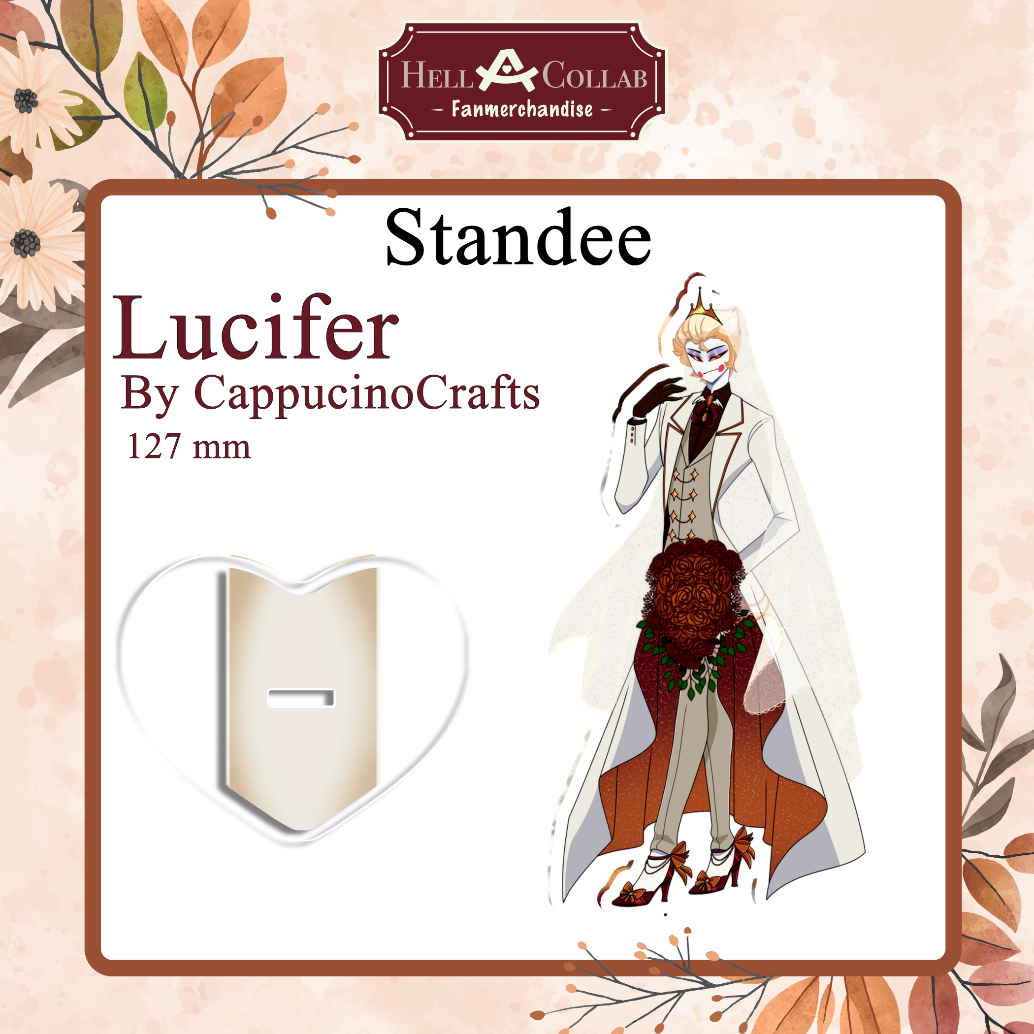 Wedding Lucifer || Standee || Hellaverse Wedding Collab