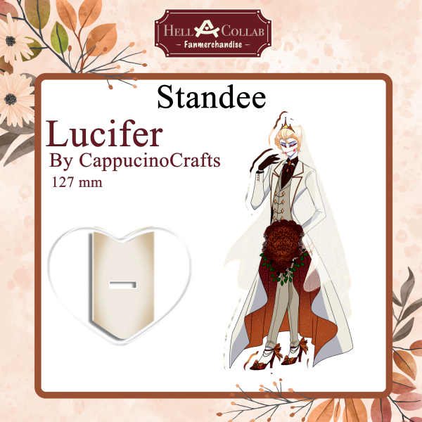 Wedding Lucifer || Standee || Hellaverse Wedding Collab