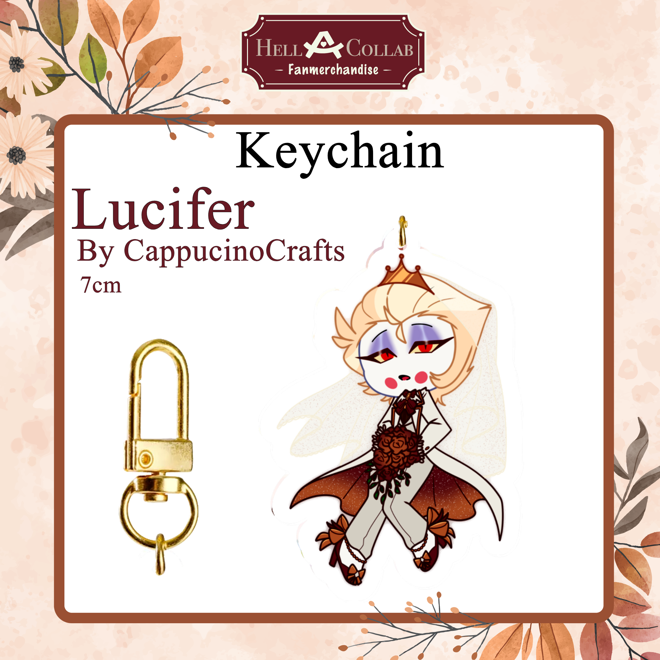 Wedding Lucifer || Keychain || Hellaverse Wedding Collab