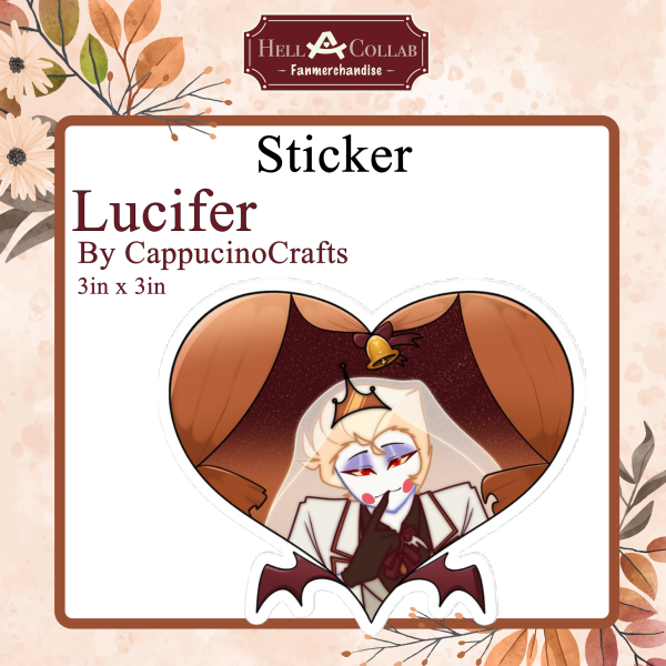 Wedding Lucifer || Sticker || Hellaverse Wedding Collab
