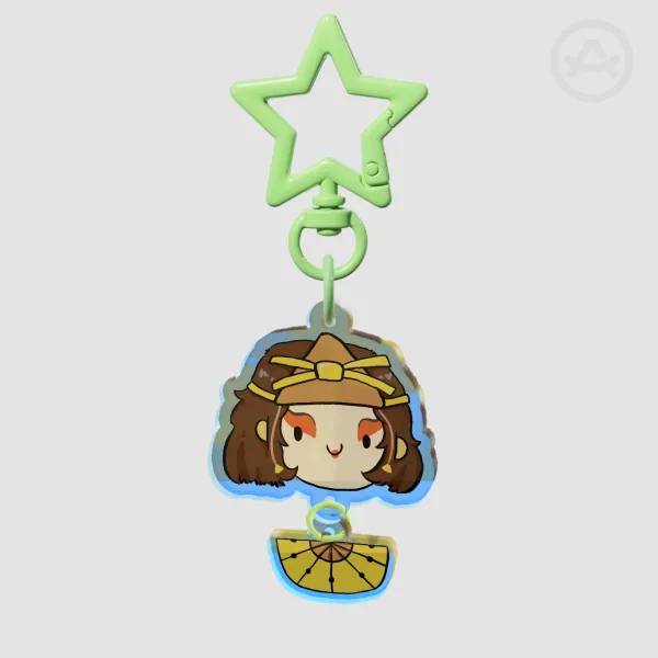 Suki Warrior Keychain