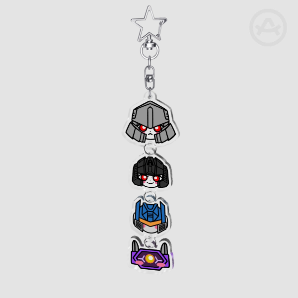 Decepticons Connecting Keycahin (TFOne)