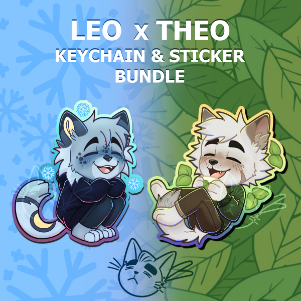 Leo x Theo Keychains