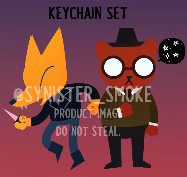 Grangus Keychain Set