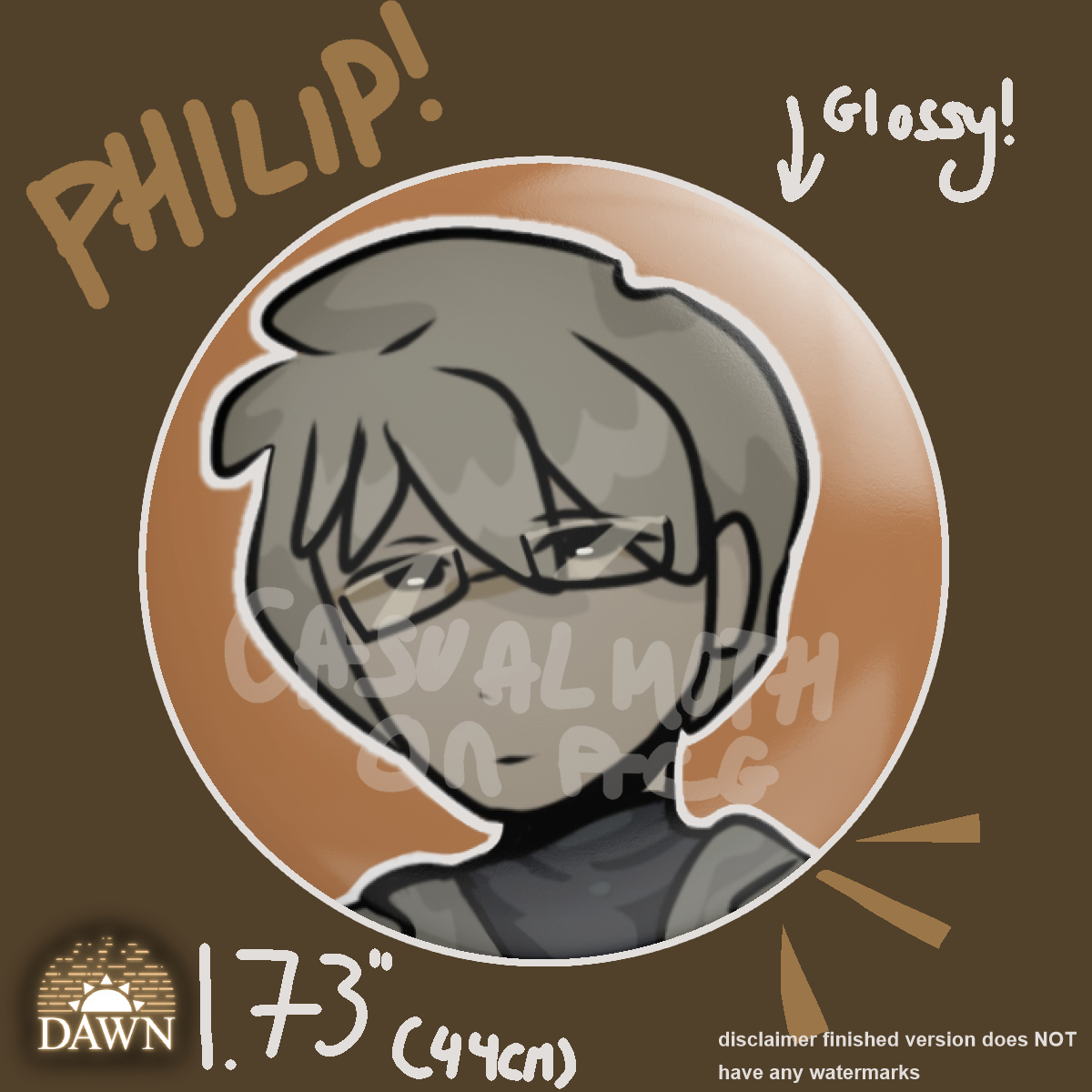 Philip, Grade-5 Fixer of the Dawn Office Badge