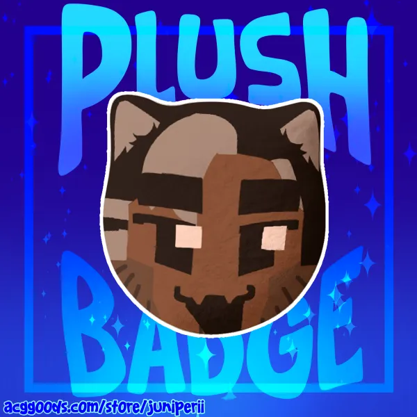 DDVAU Cat Bdubs Plush Badge