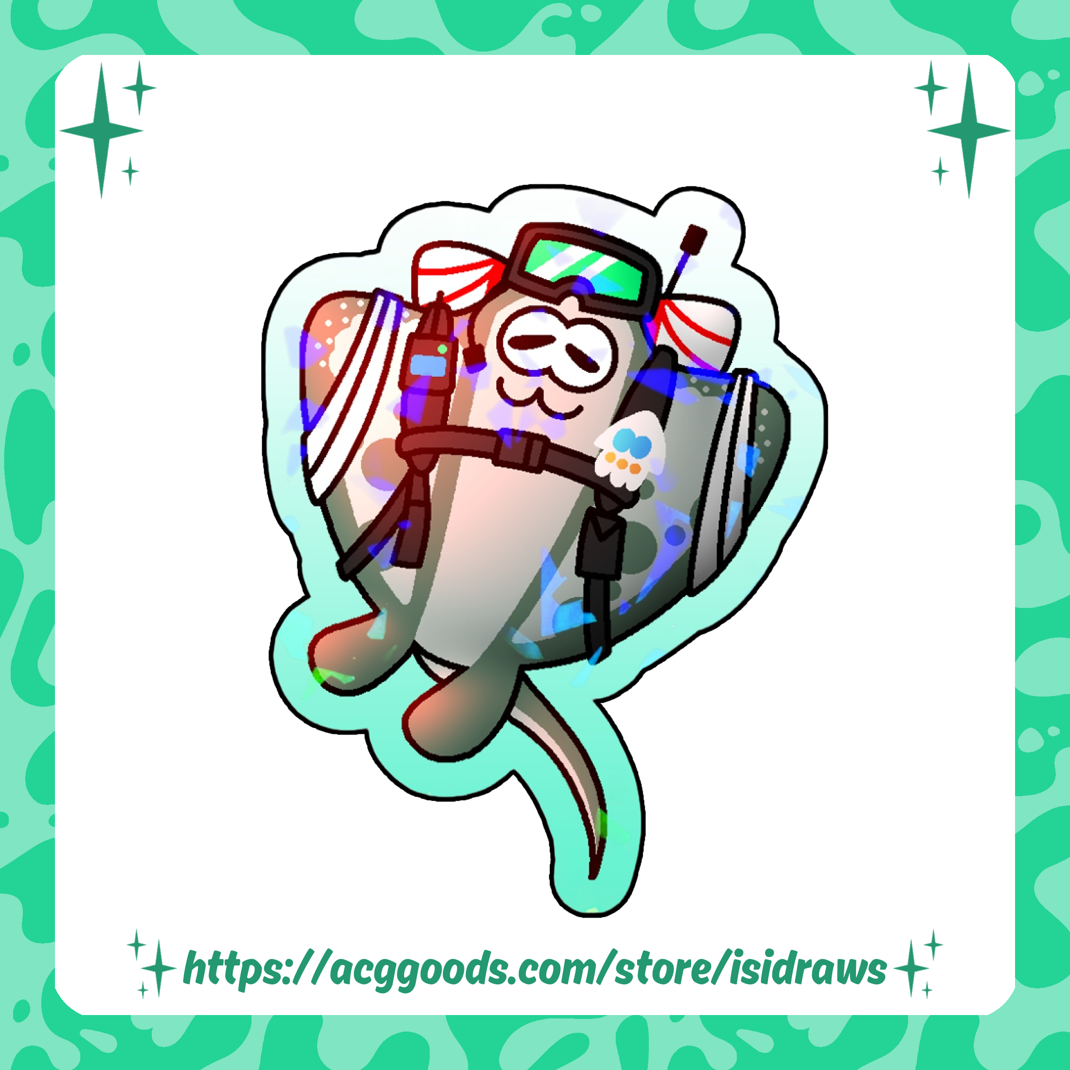Big Man Raiders Sticker