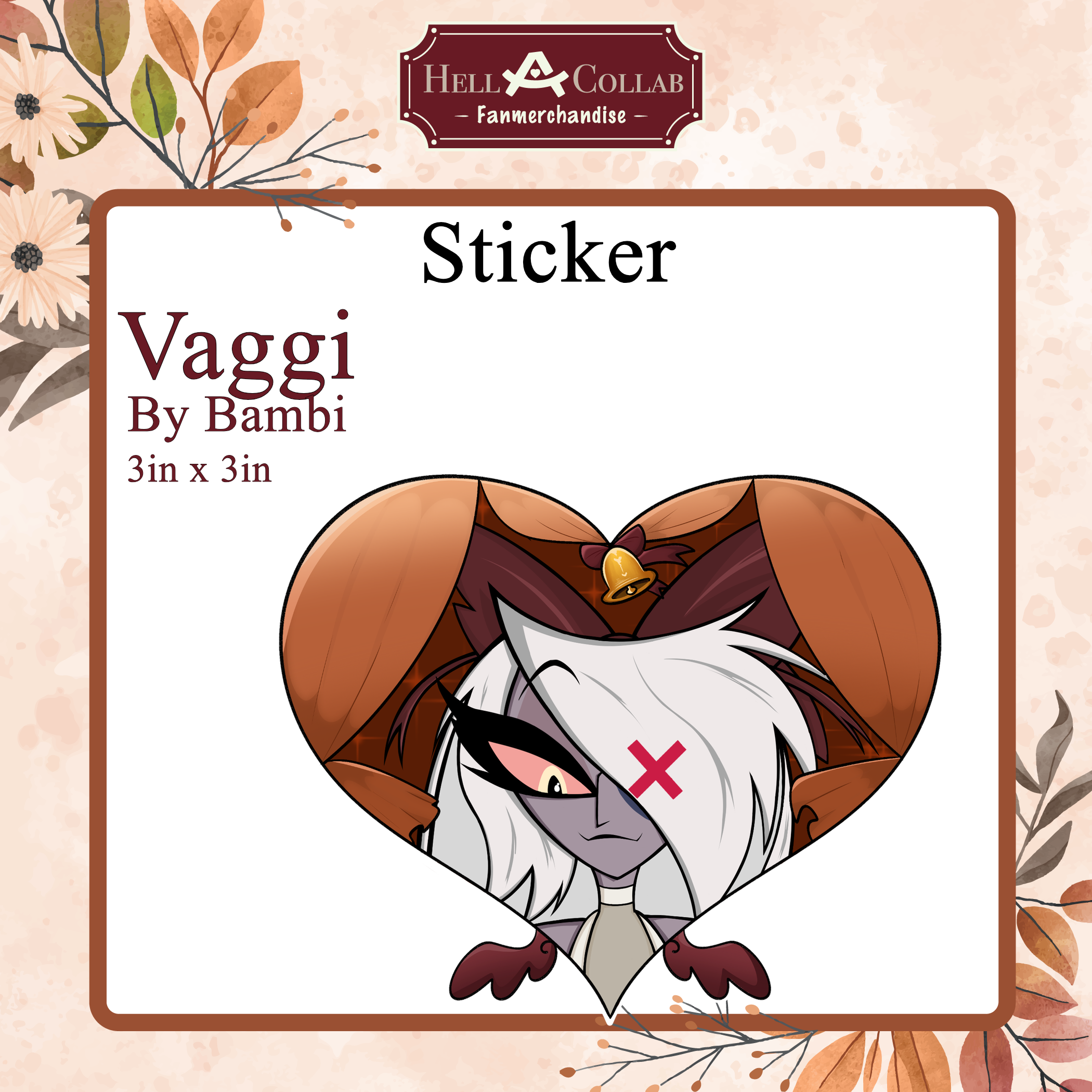 Bride Vaggi Sticker || Wedding Hell-a-Collab