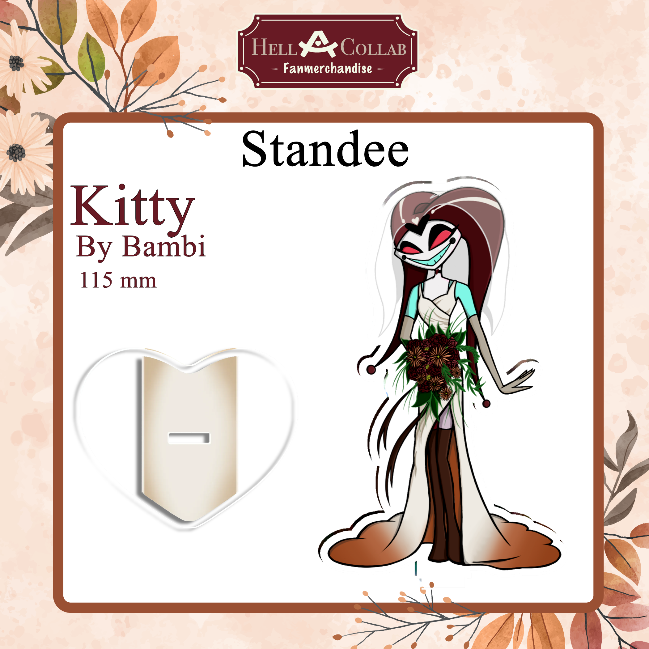 Bride Kitty Standee || Wedding Hell-a-Collab