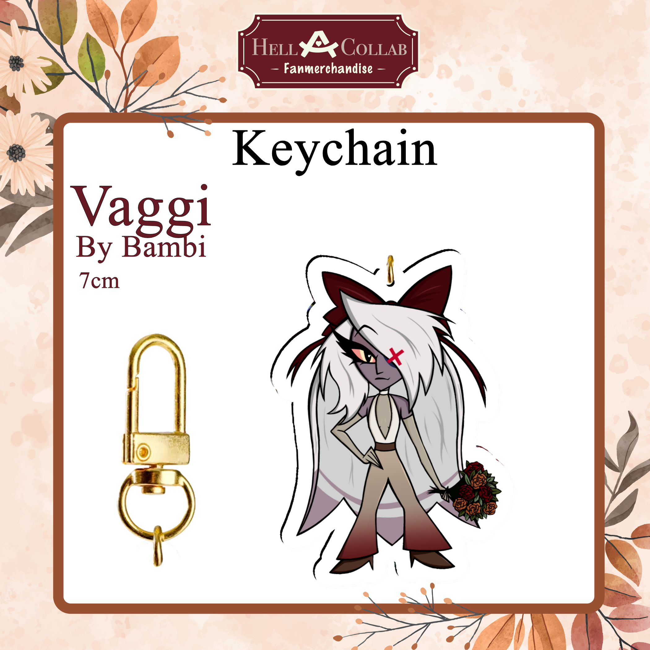 Bride Vaggi Keychain || Wedding Hell-a-Collab