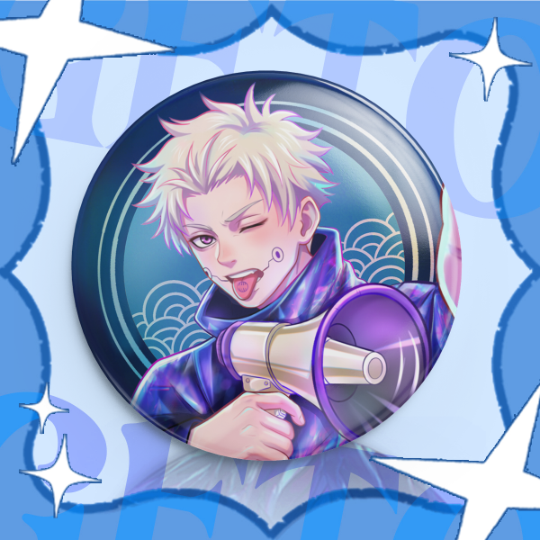 Inumaki Toge - Holographic Badges
