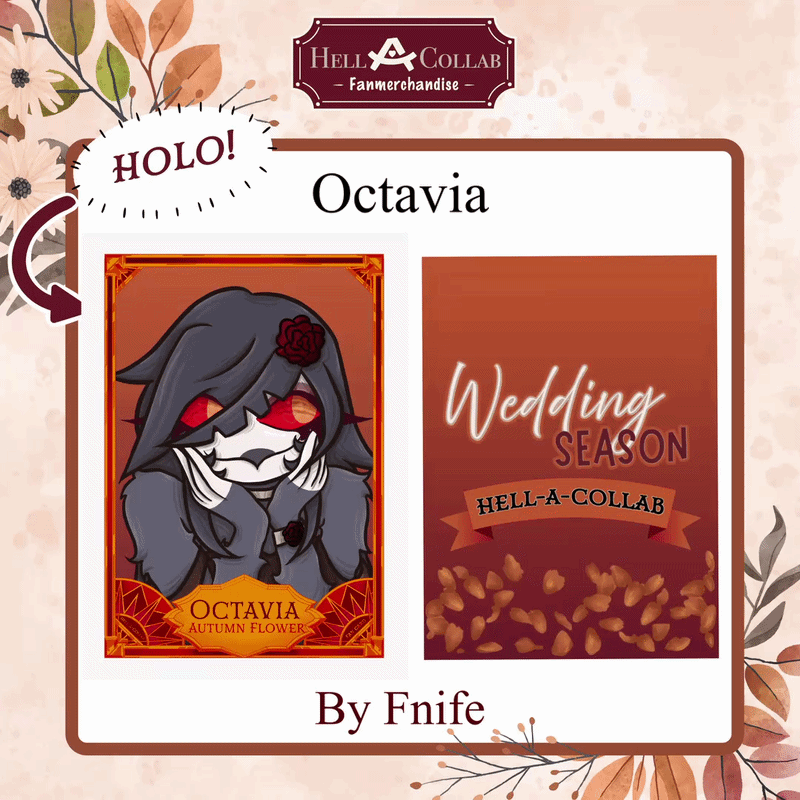 Octavia Trading Card || Wedding Hell-a-Collab