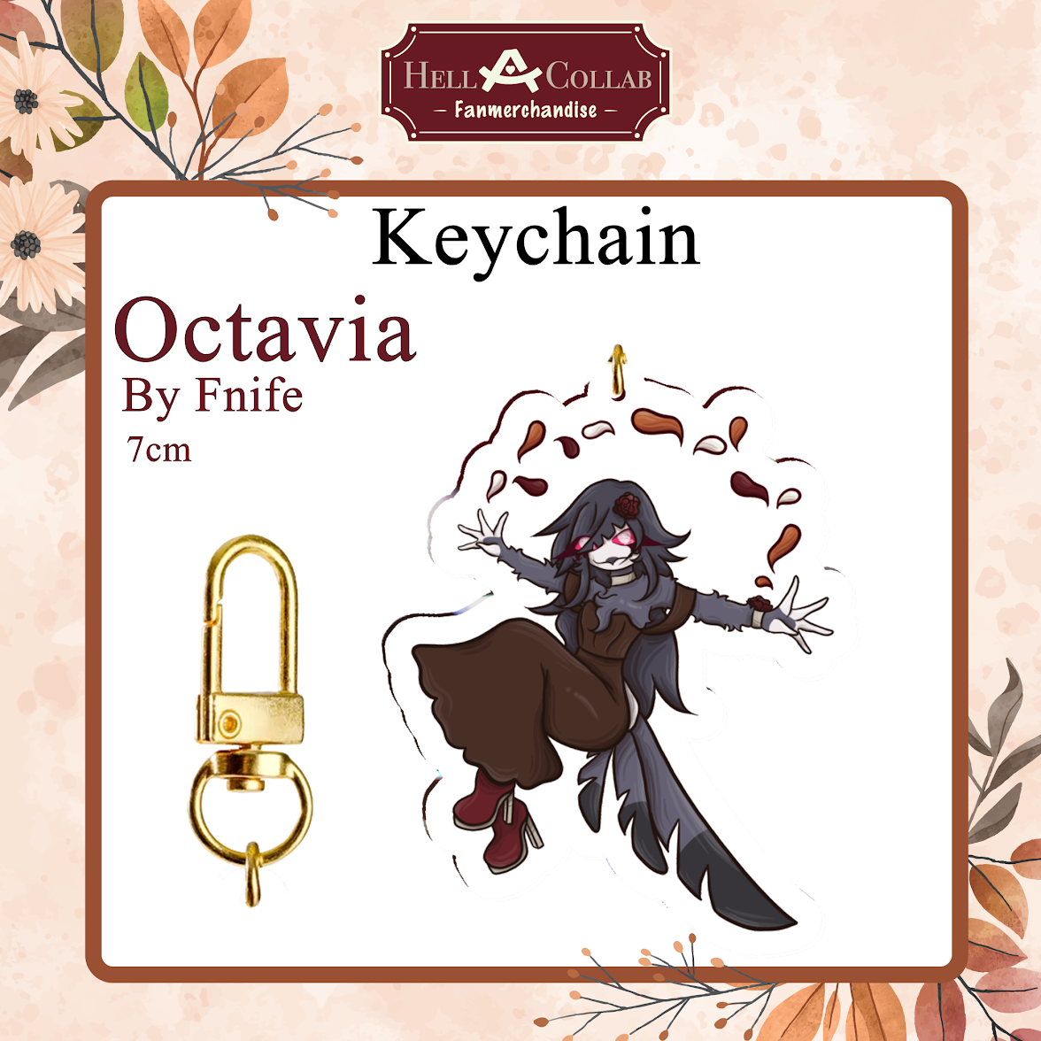 Octavia Keychain || Wedding Hell-a-Collab