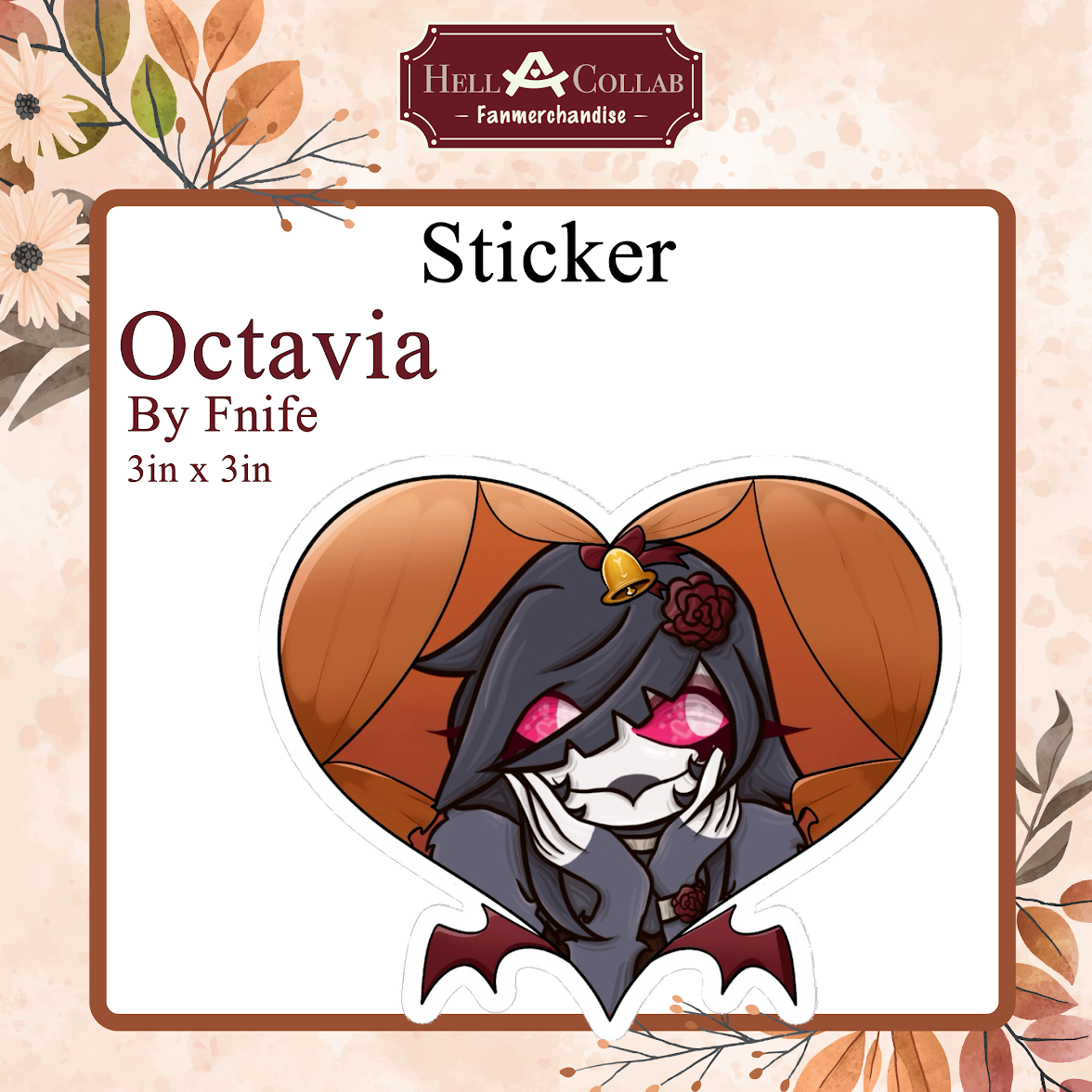 Octavia Sticker || Wedding Hell-a-Collab