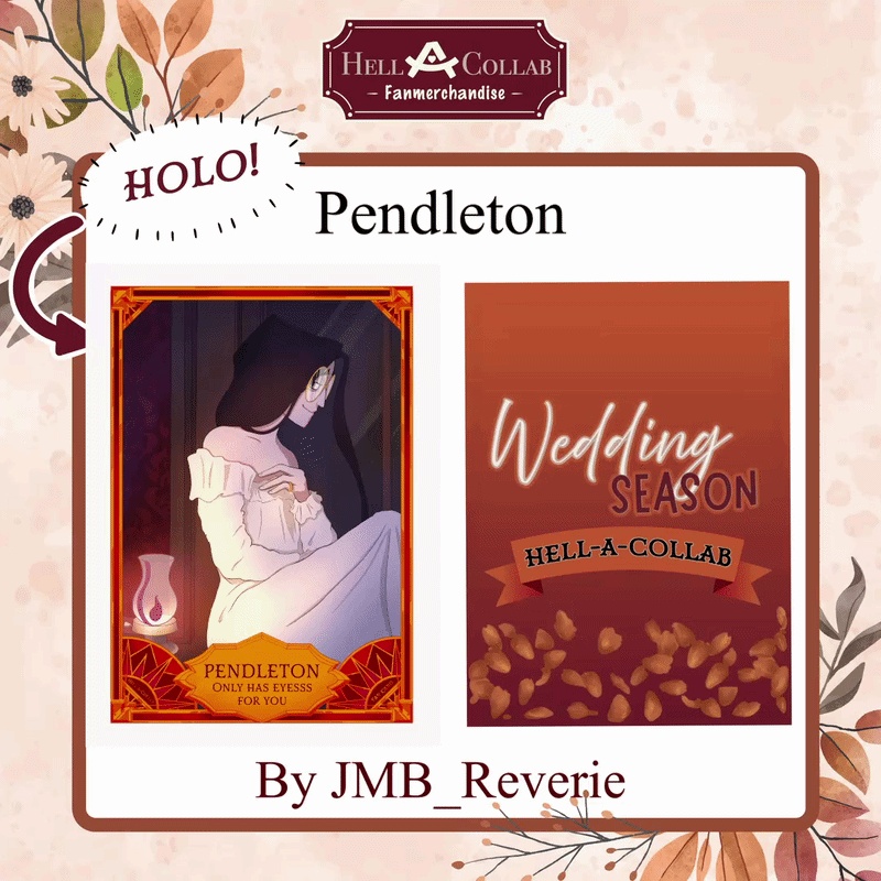 Pendleton HellACollab Wedding Holographic Card