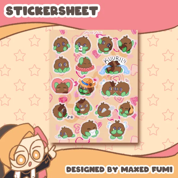 Kurikuri - Sticker Sheet