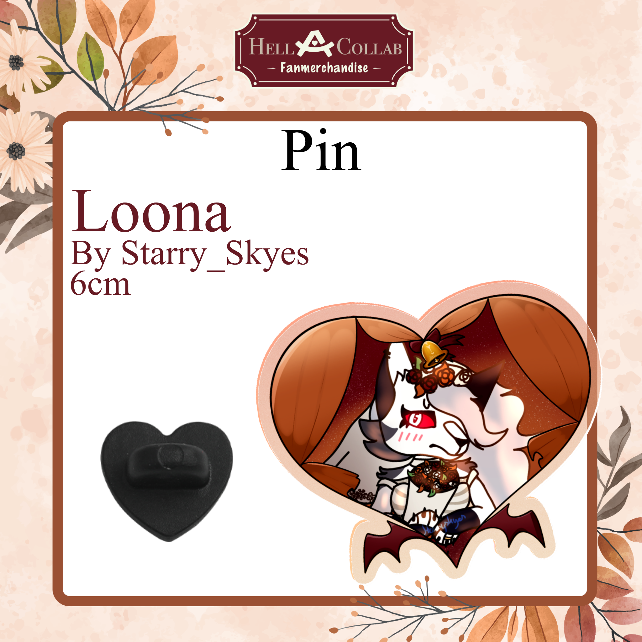 Loona Acrylic Acrylic Pin | Wedding Hell-a-Collab