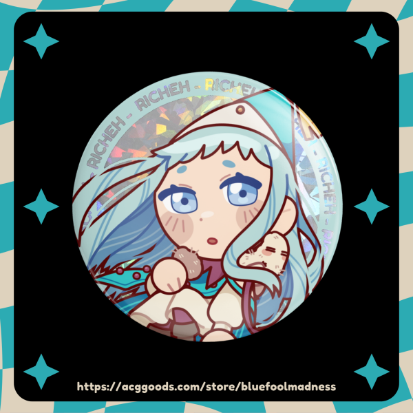 Richeh [Witch Hat Atelier] - Holographic Badge
