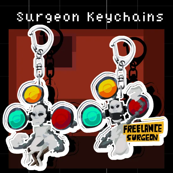Surgeon Keychains || Endacopia Keychain Pack