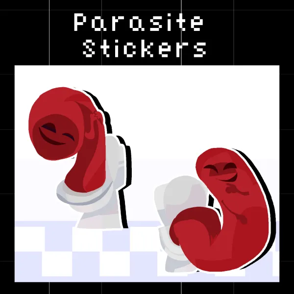 Parasite Set || Endacopia Sticker Pack