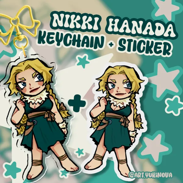 Nikki - Keychain/Sticker Set - [DCST]