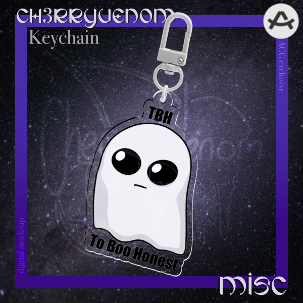 To Boo Honest Keychain