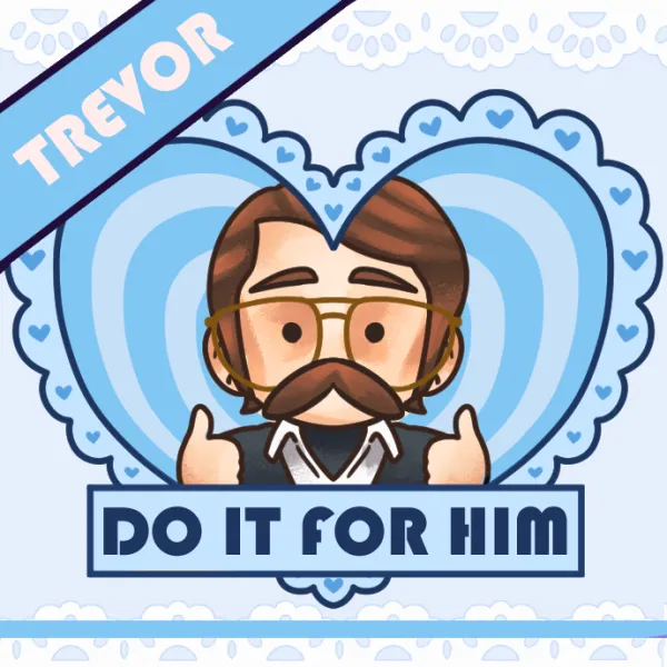 Trevor Hills - Do it for them! Acrylic Keychain