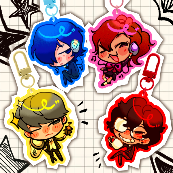 Persona 3-6 Protags