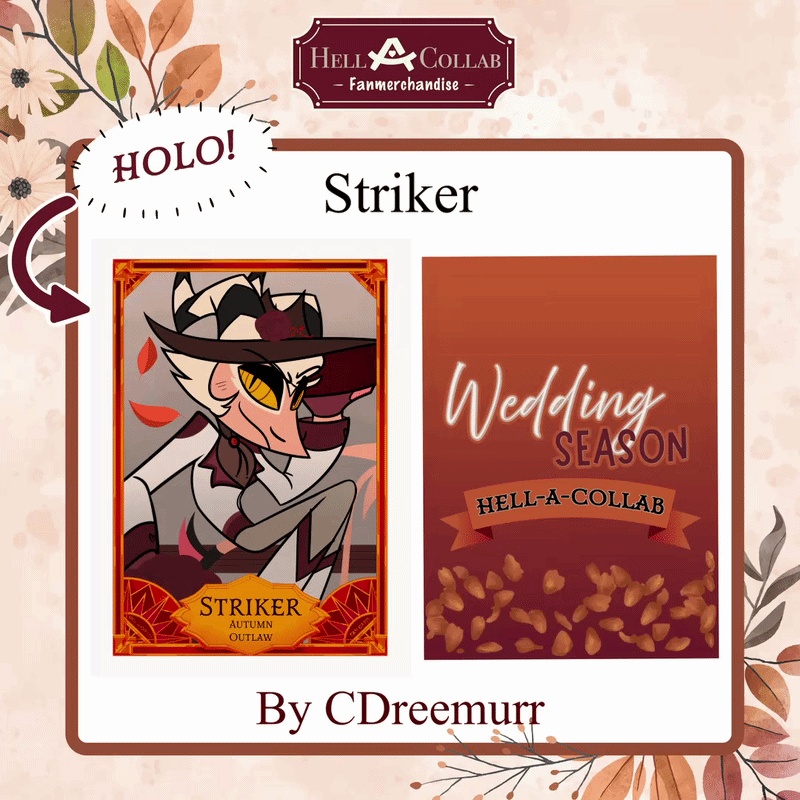 Striker Holographic Photocard (Hella Collab)