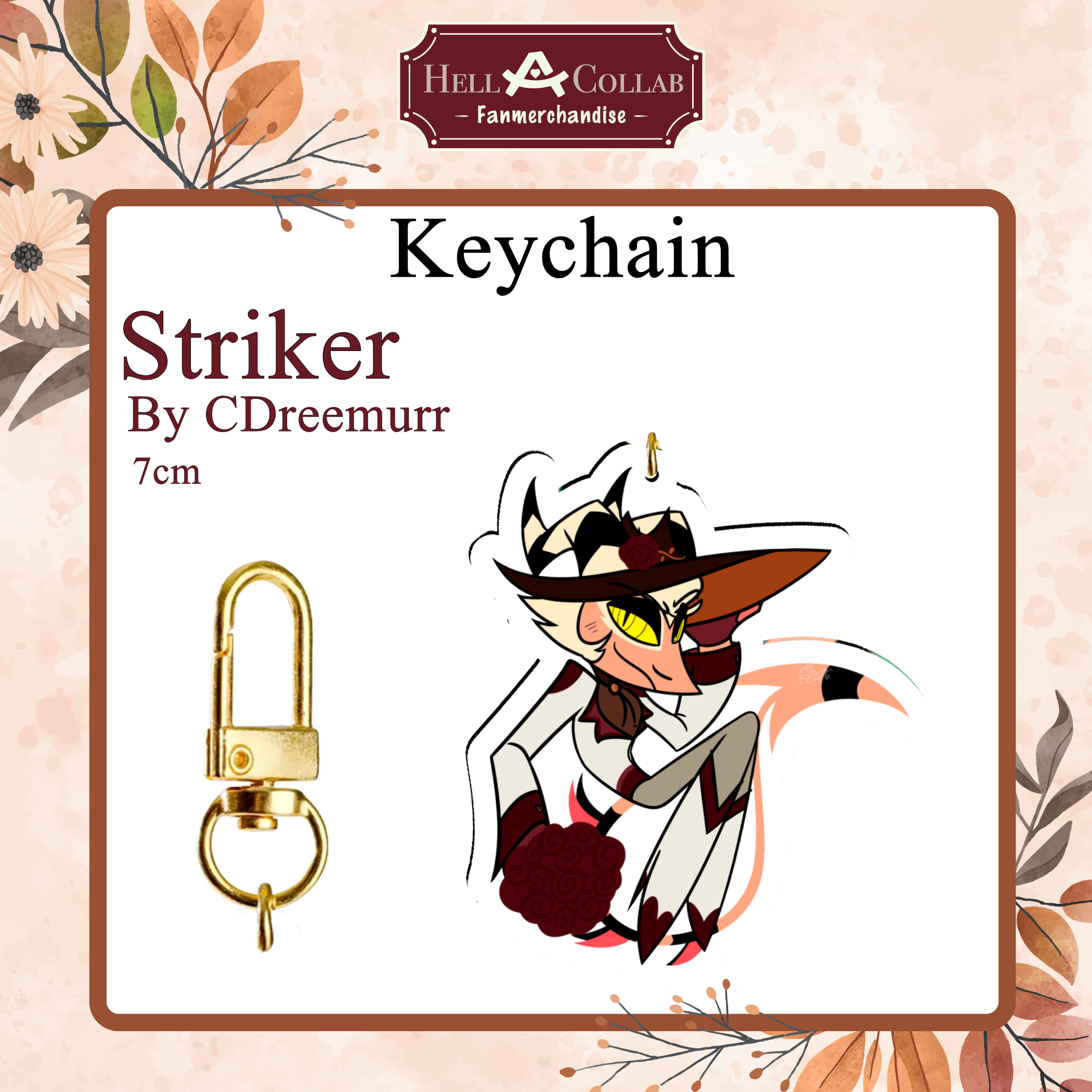 Striker Acrylic Keychain (Hella Collab)
