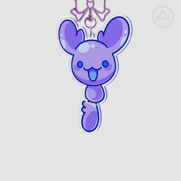 Bitty Tail-wagging Pendant