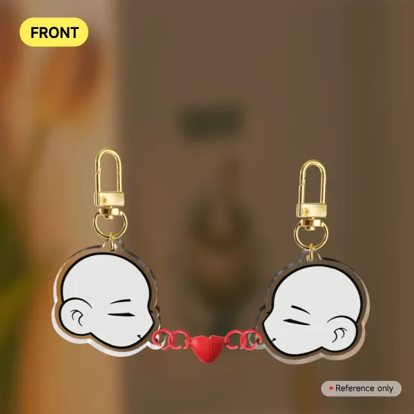 YCH Magnetic Keychain Pair