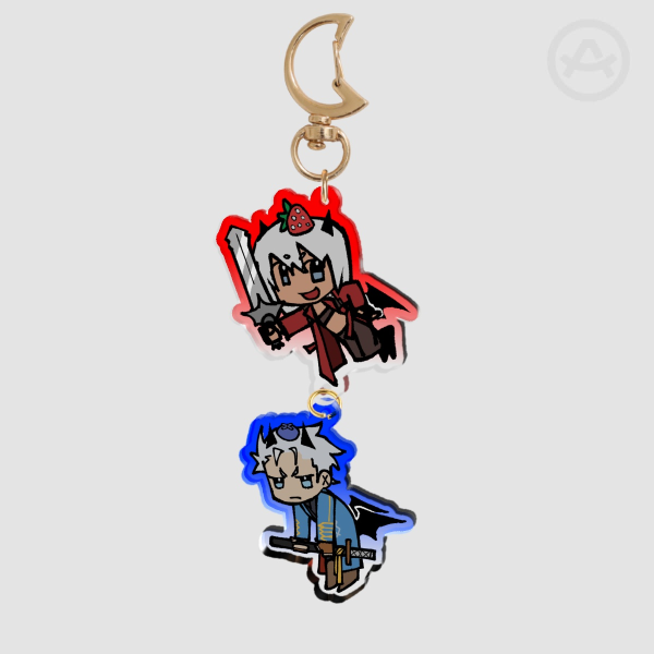 Sparda twins Linked Acrylic Keychains
