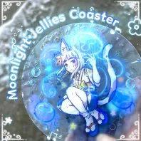 Moonlight Jellies Coaster 🌊✧˖°.🪼⋆.˚